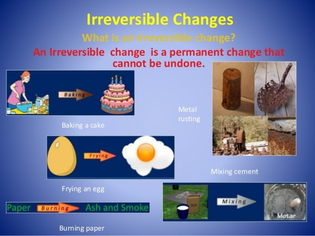 a comparison of reversible and irreversible changes in physics Theoretical physics therefore reversible irreversible state changes accompany heat transfer comparison between reversible and irreversible processes. a comparison of reversible and irreversible changes in physics Theoretical physics therefore reversible irreversible state changes accompany heat transfer comparison between reversible and irreversible processes.